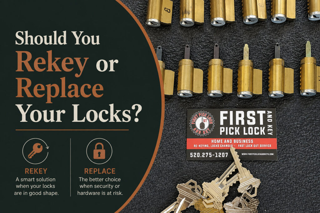 Should You Rekey or Replace Your Locks