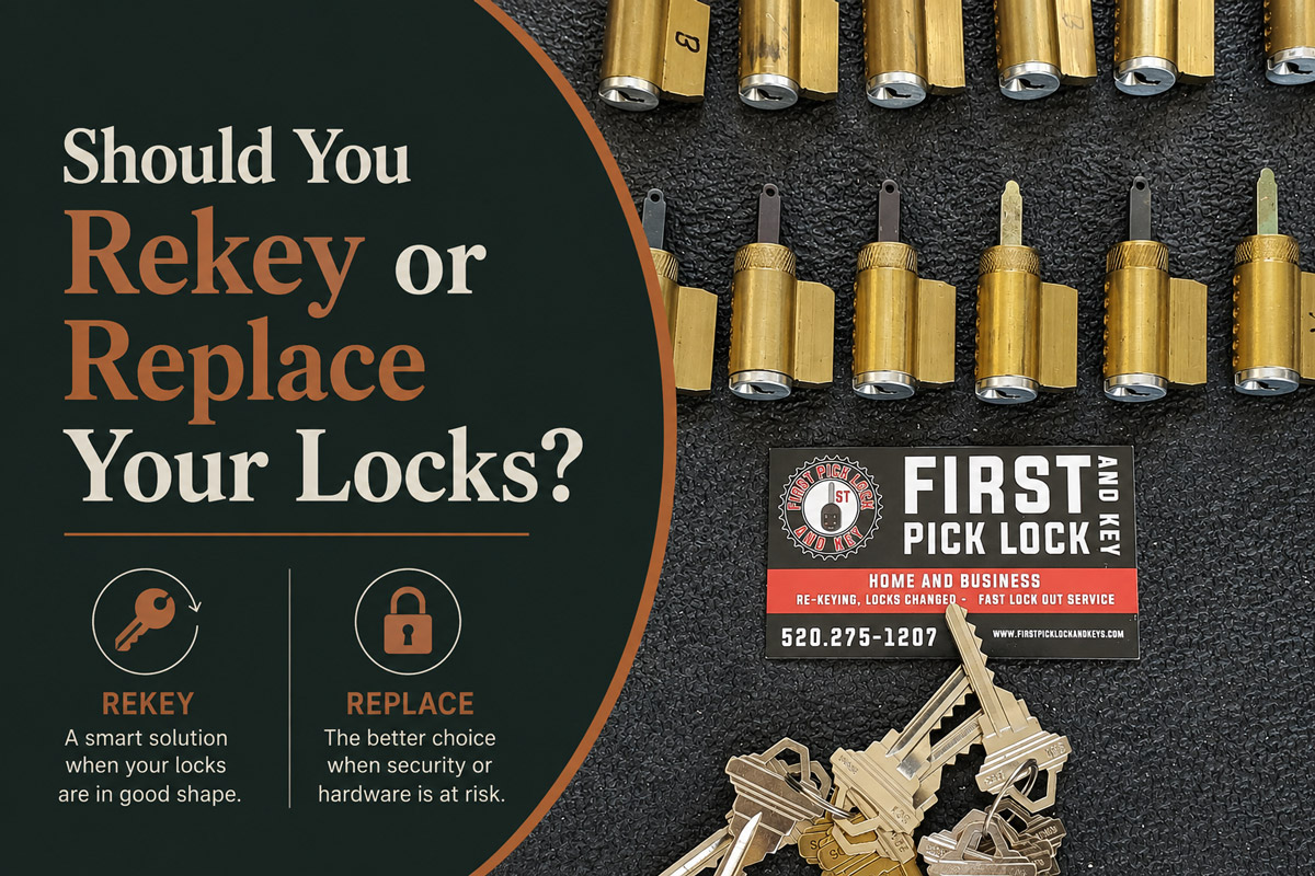 Should You Rekey or Replace Your Locks