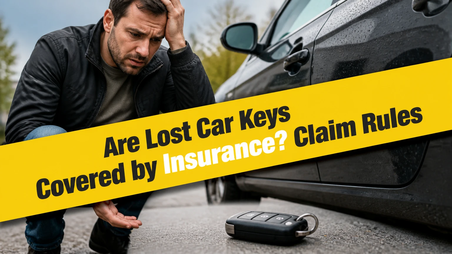 are lost car keys covered by insurance claim rules