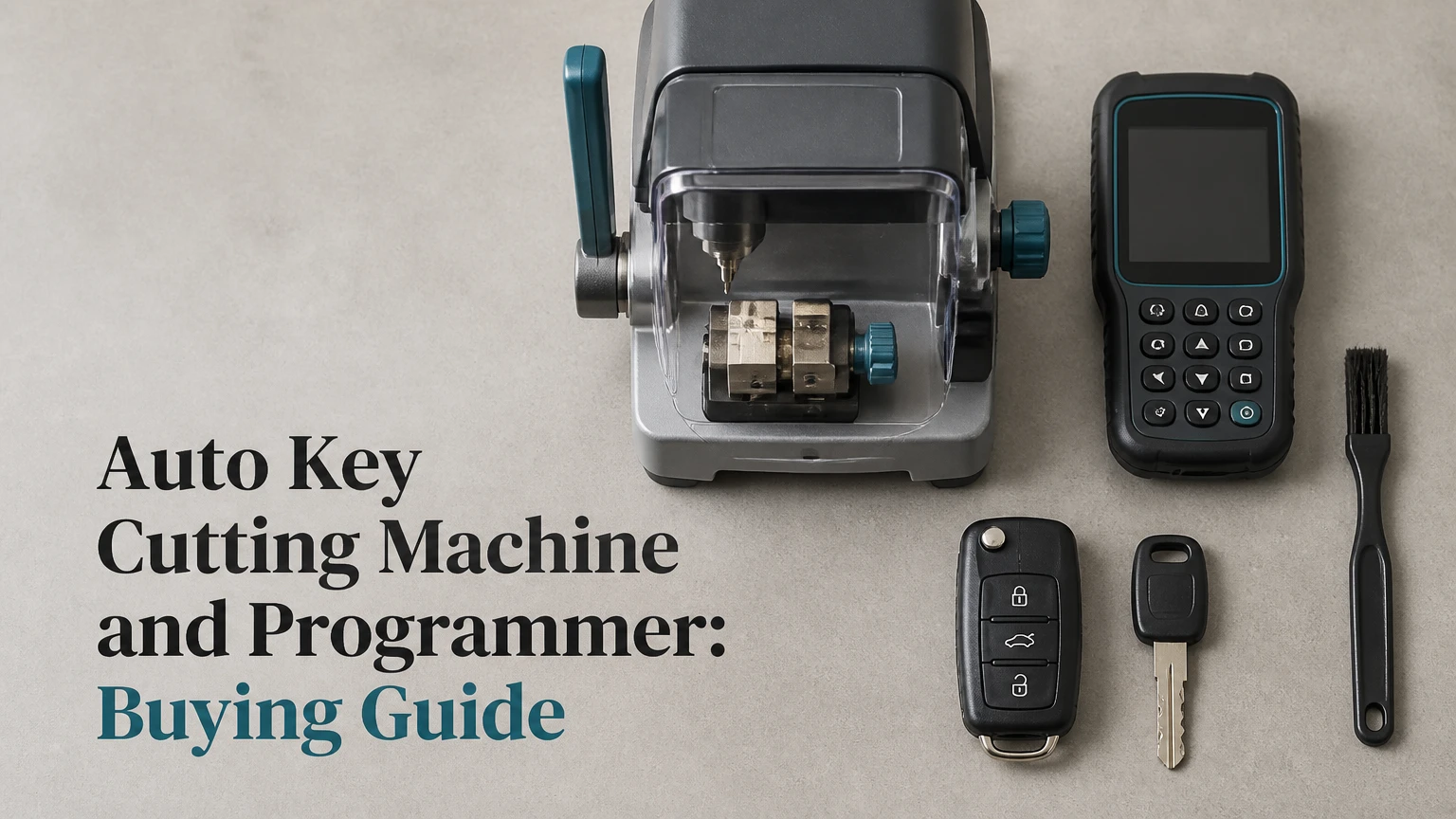 auto key cutting machine and programmer buying guide