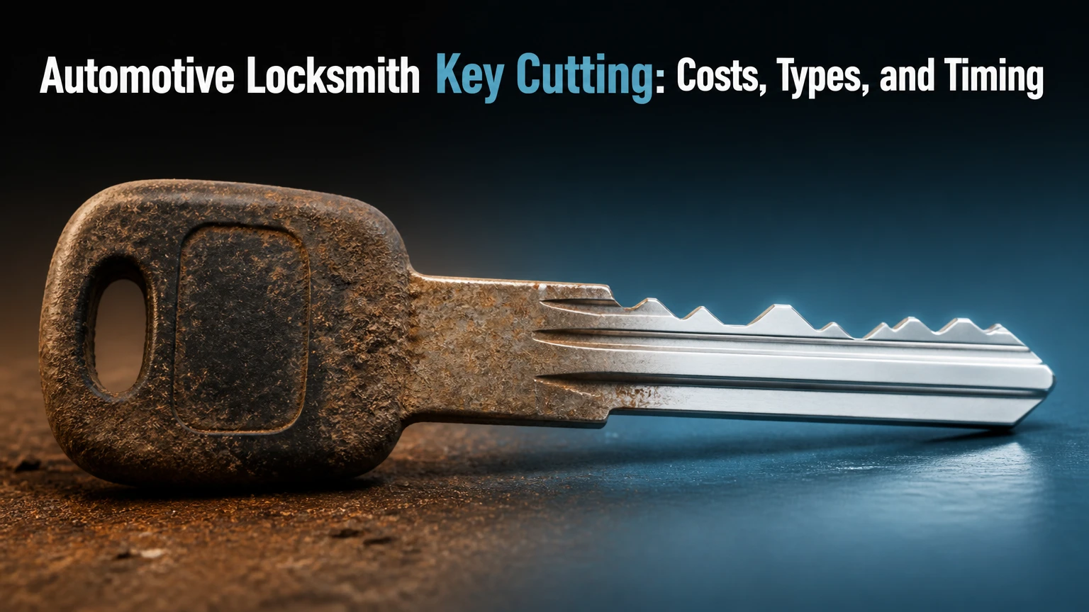 automotive locksmith key cutting costs types and timing