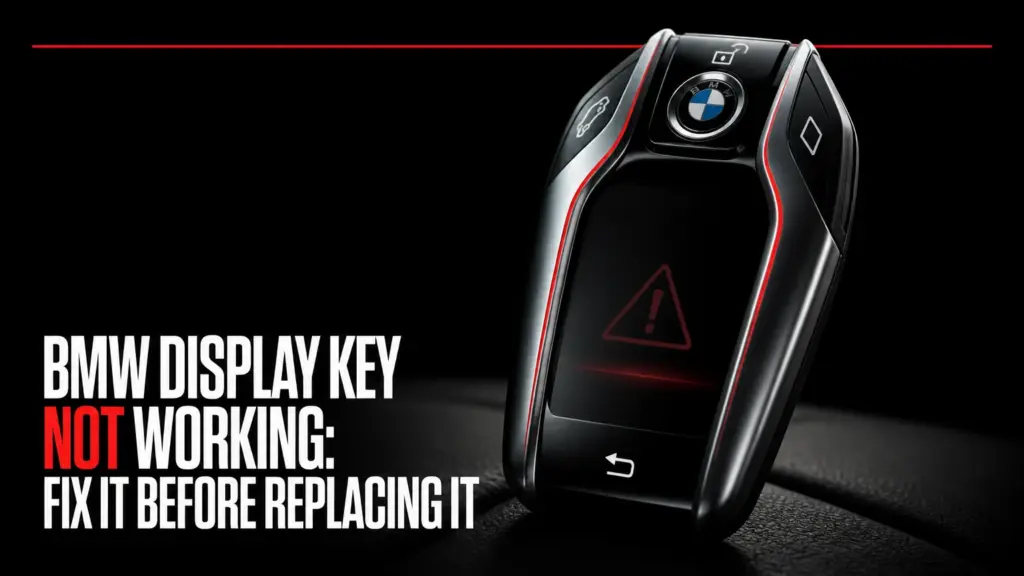 bmw display key not working fix it before replacing it