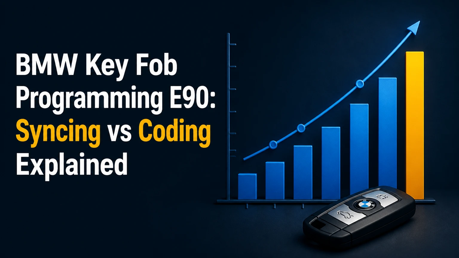 bmw key fob programming e90 syncing vs coding explained