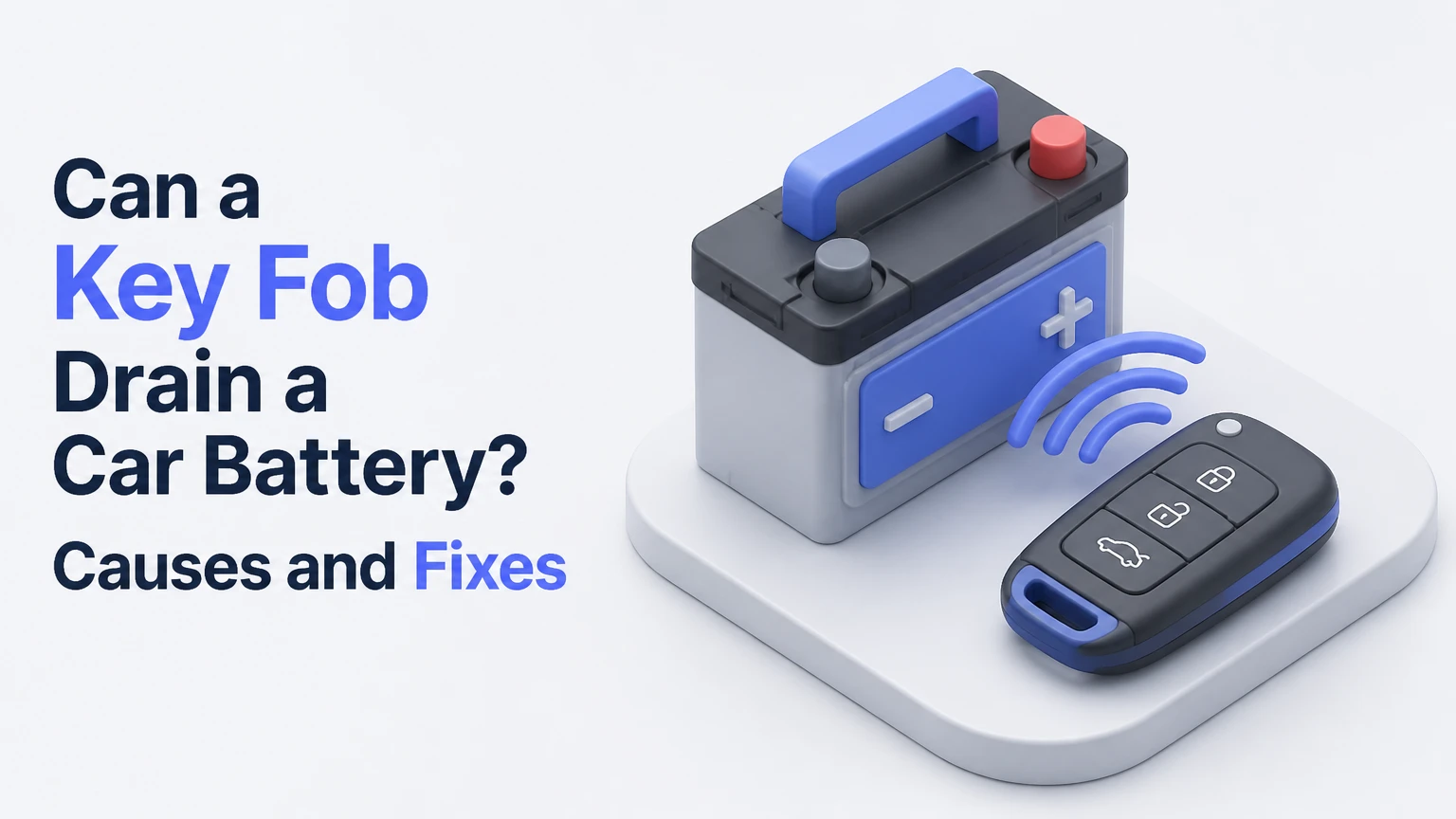 can a key fob drain a car battery causes and fixes
