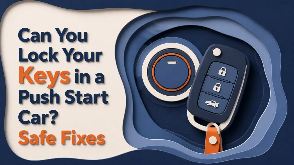 can you lock your keys in a push start car safe fixes