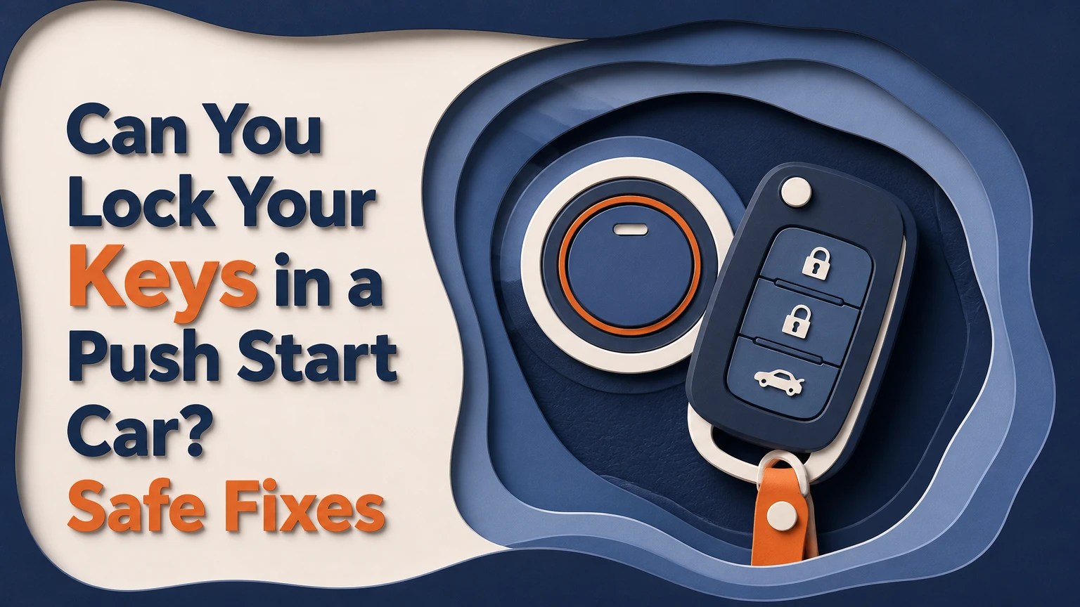 can you lock your keys in a push start car safe fixes