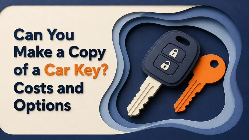 can you make a copy of a car key costs and options