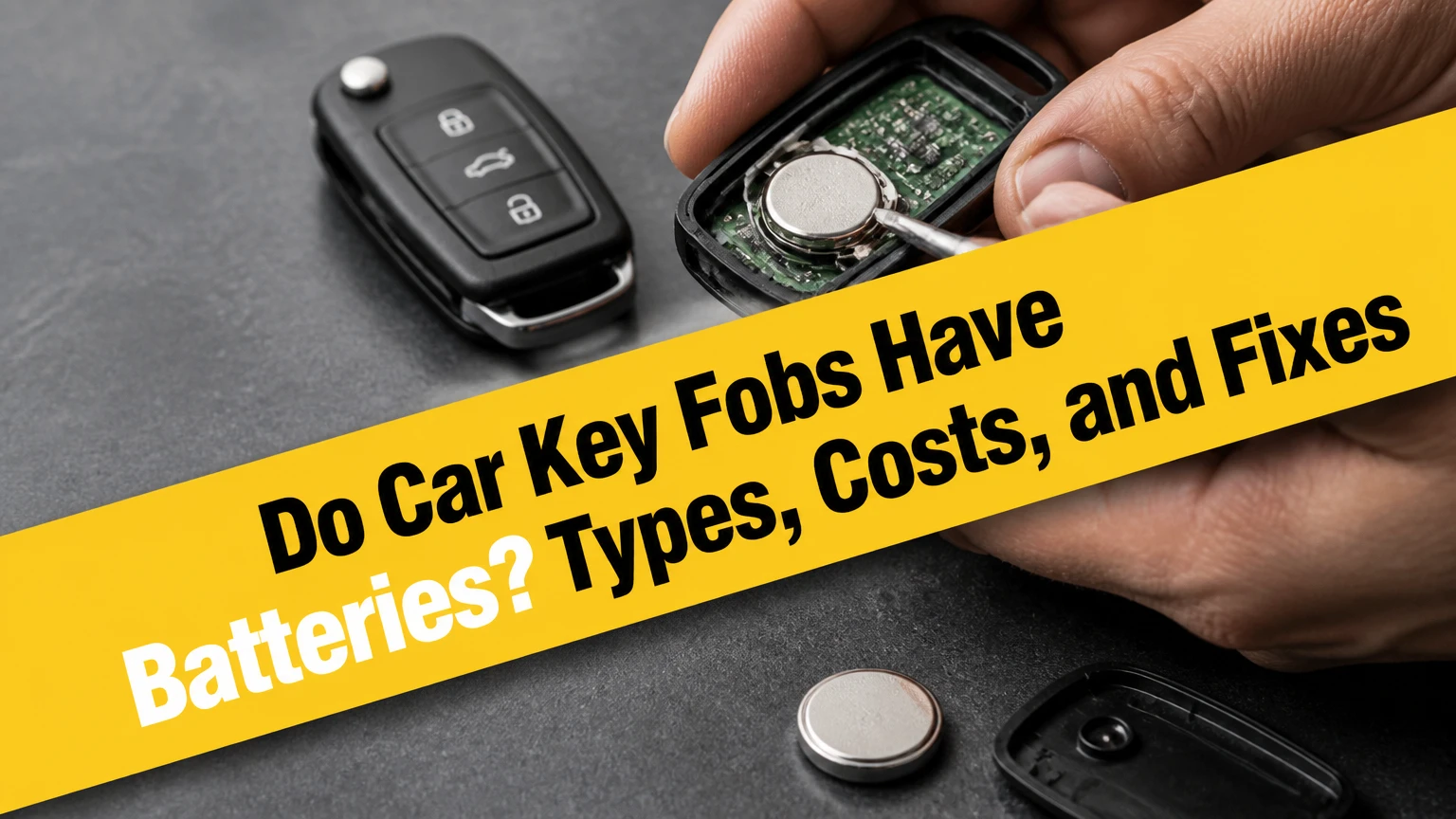 do car key fobs have batteries types costs and fixes