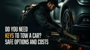 do you need keys to tow a car safe options and costs