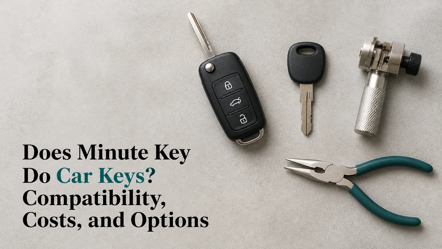 does minute key do car keys compatibility costs and options
