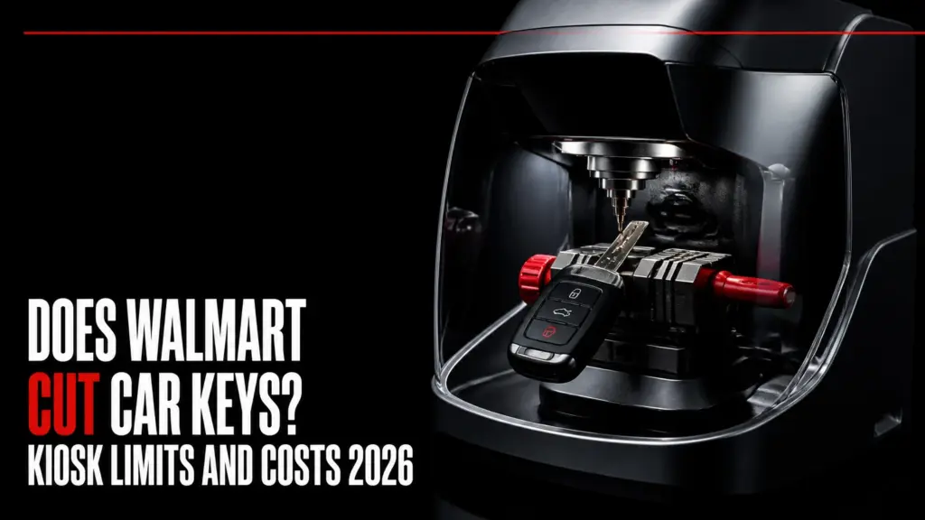 does walmart cut car keys kiosk limits and costs 2026