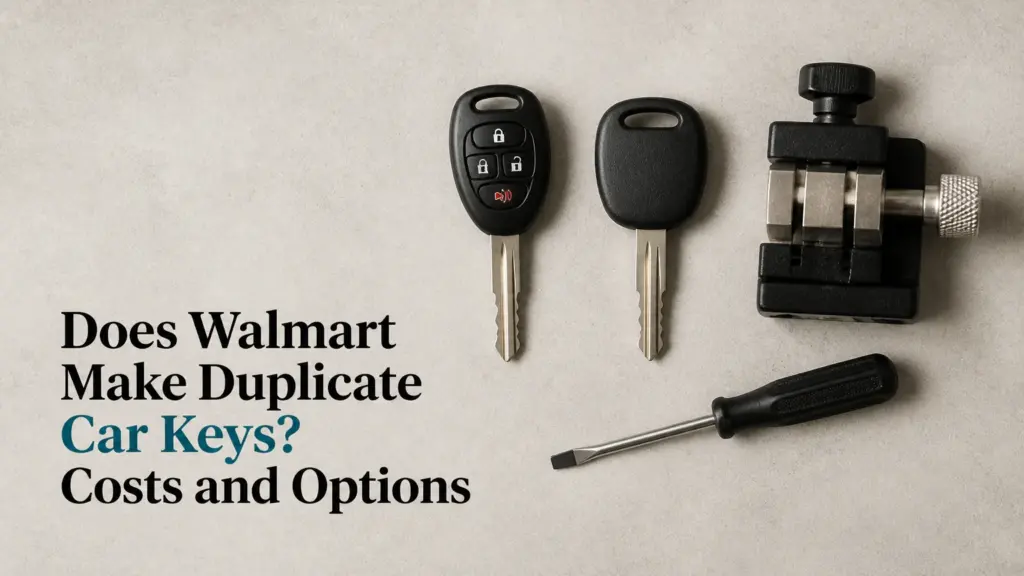 does walmart make duplicate car keys costs and options