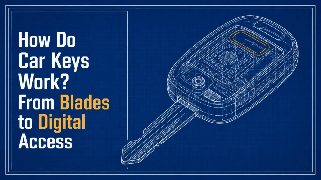 how do car keys work from blades to digital access