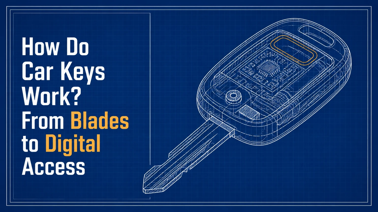 how do car keys work from blades to digital access
