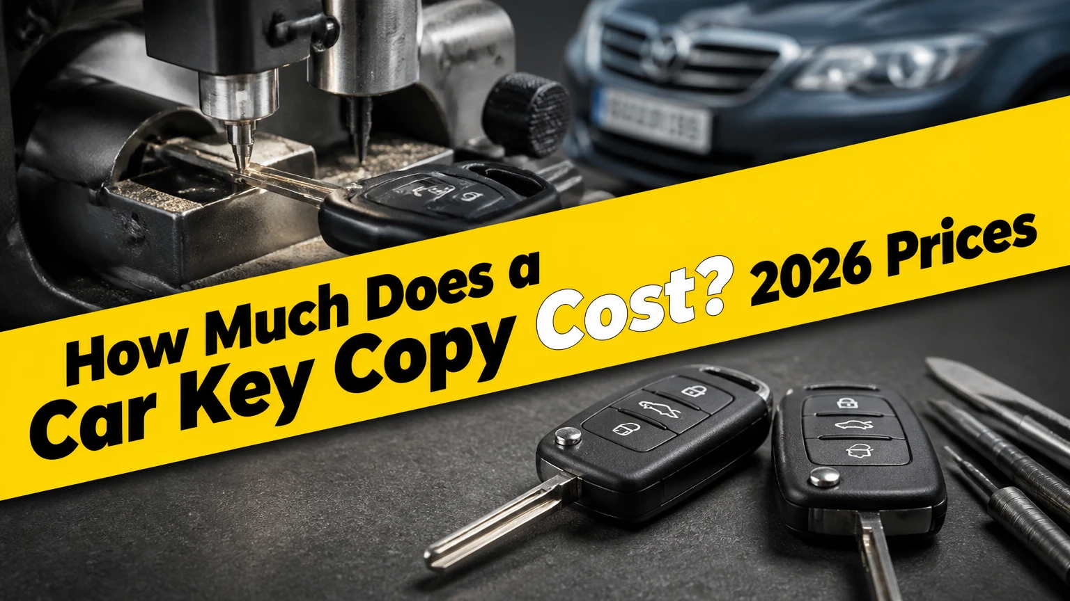 how much does a car key copy cost 2026 prices