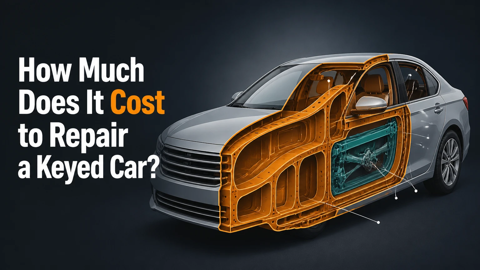 how much does it cost to repair a keyed car