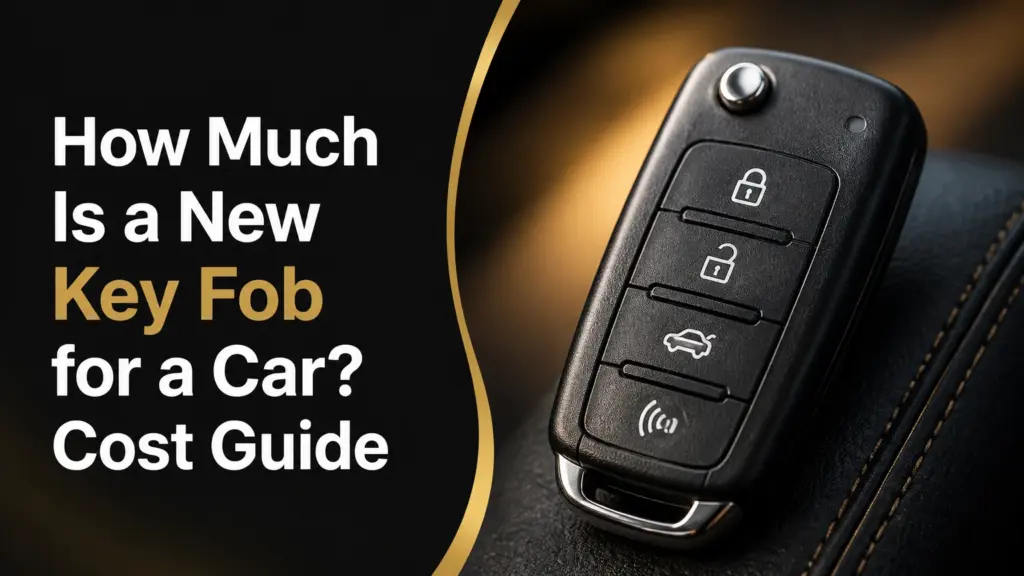 how much is a new key fob for a car cost guide