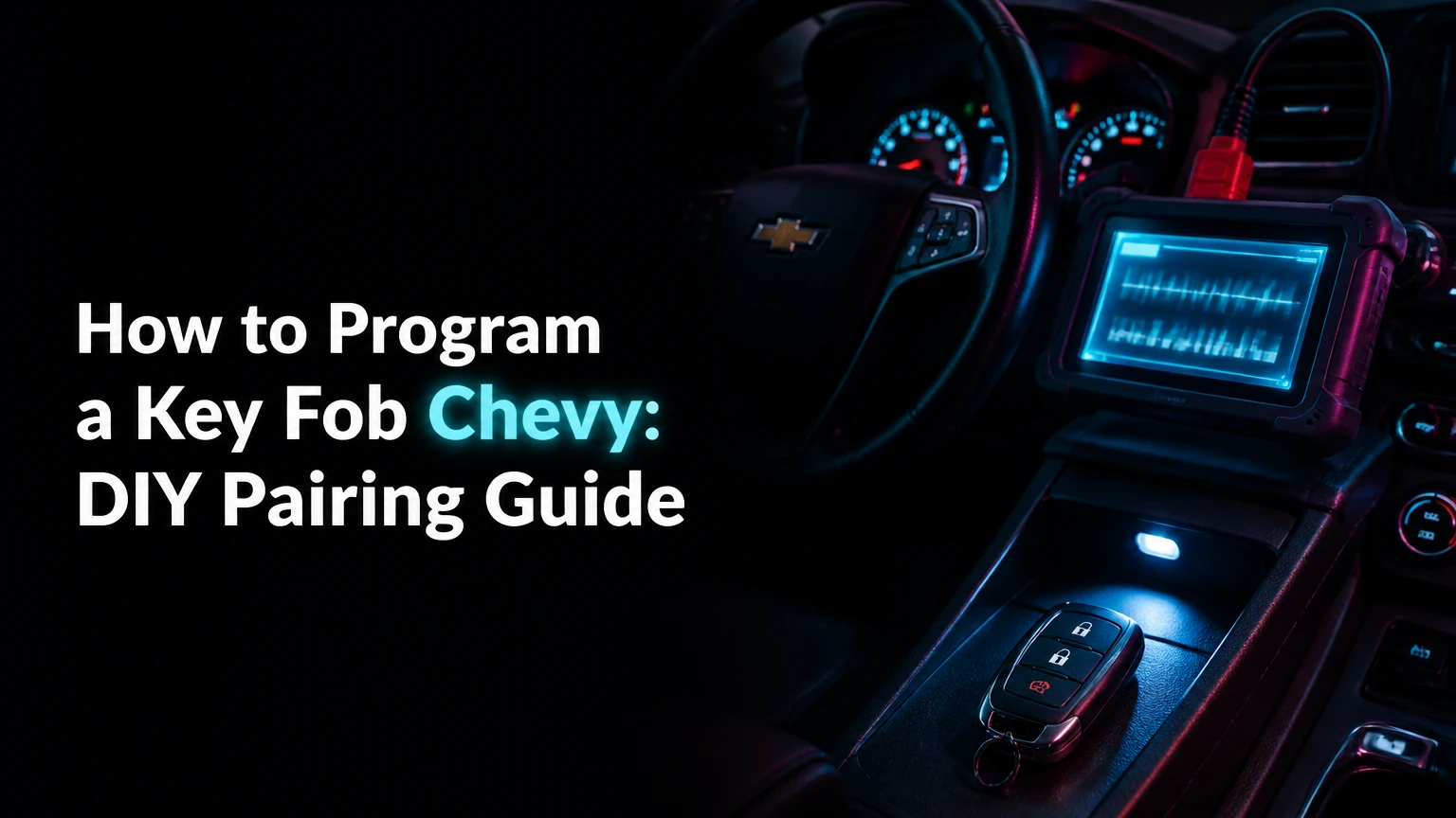 how to program a key fob chevy diy pairing guide
