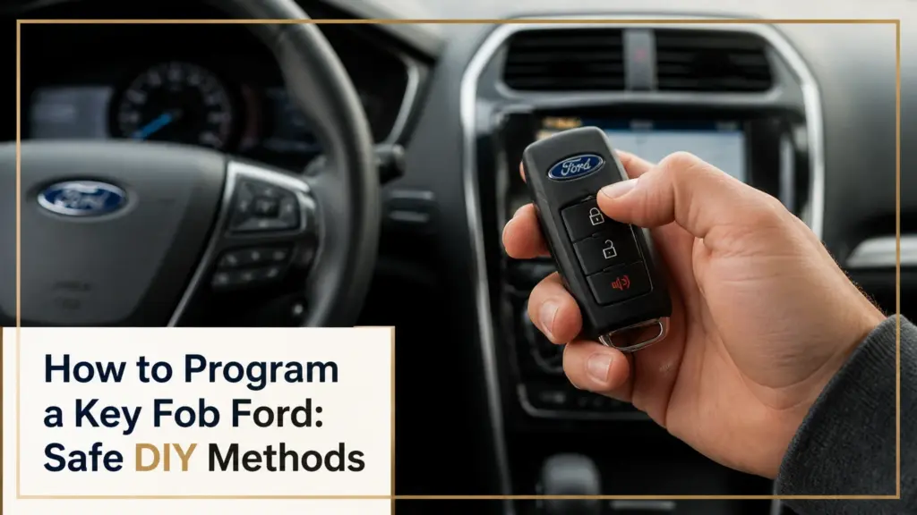 how to program a key fob ford safe diy methods