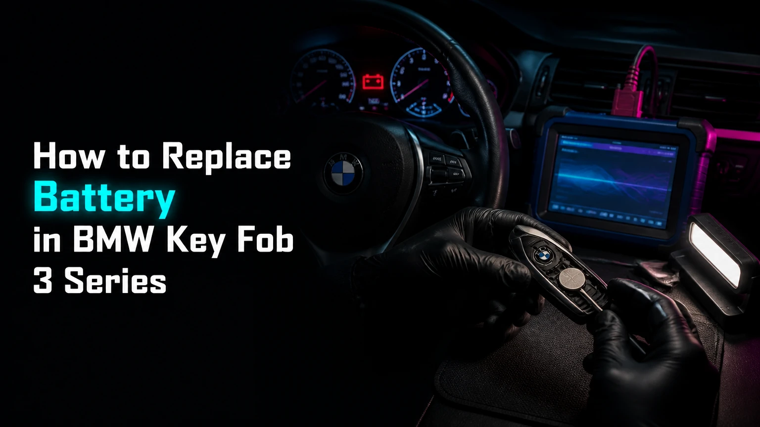 how to replace battery in bmw key fob 3 series