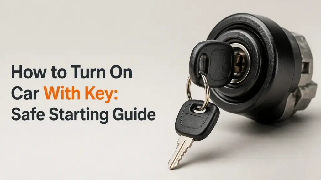 how to turn on car with key safe starting guide