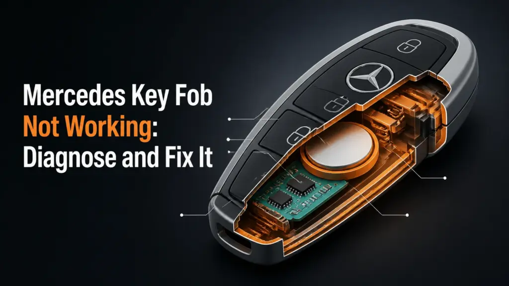 mercedes key fob not working diagnose and fix it