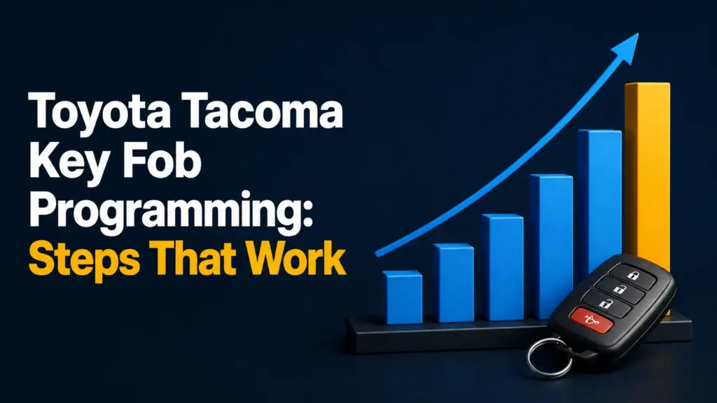 toyota tacoma key fob programming steps that work