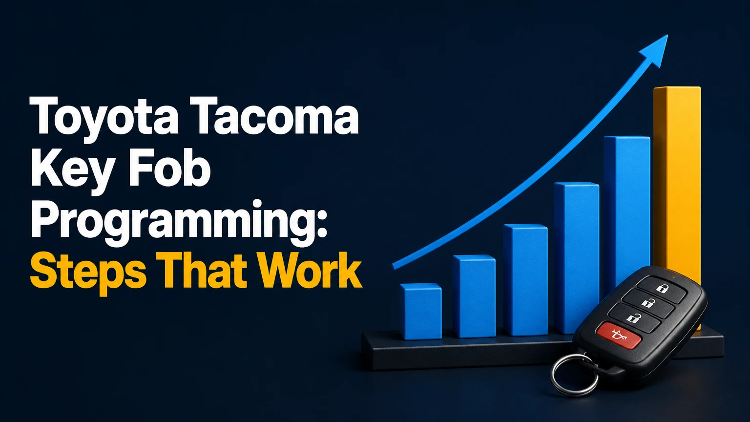 toyota tacoma key fob programming steps that work