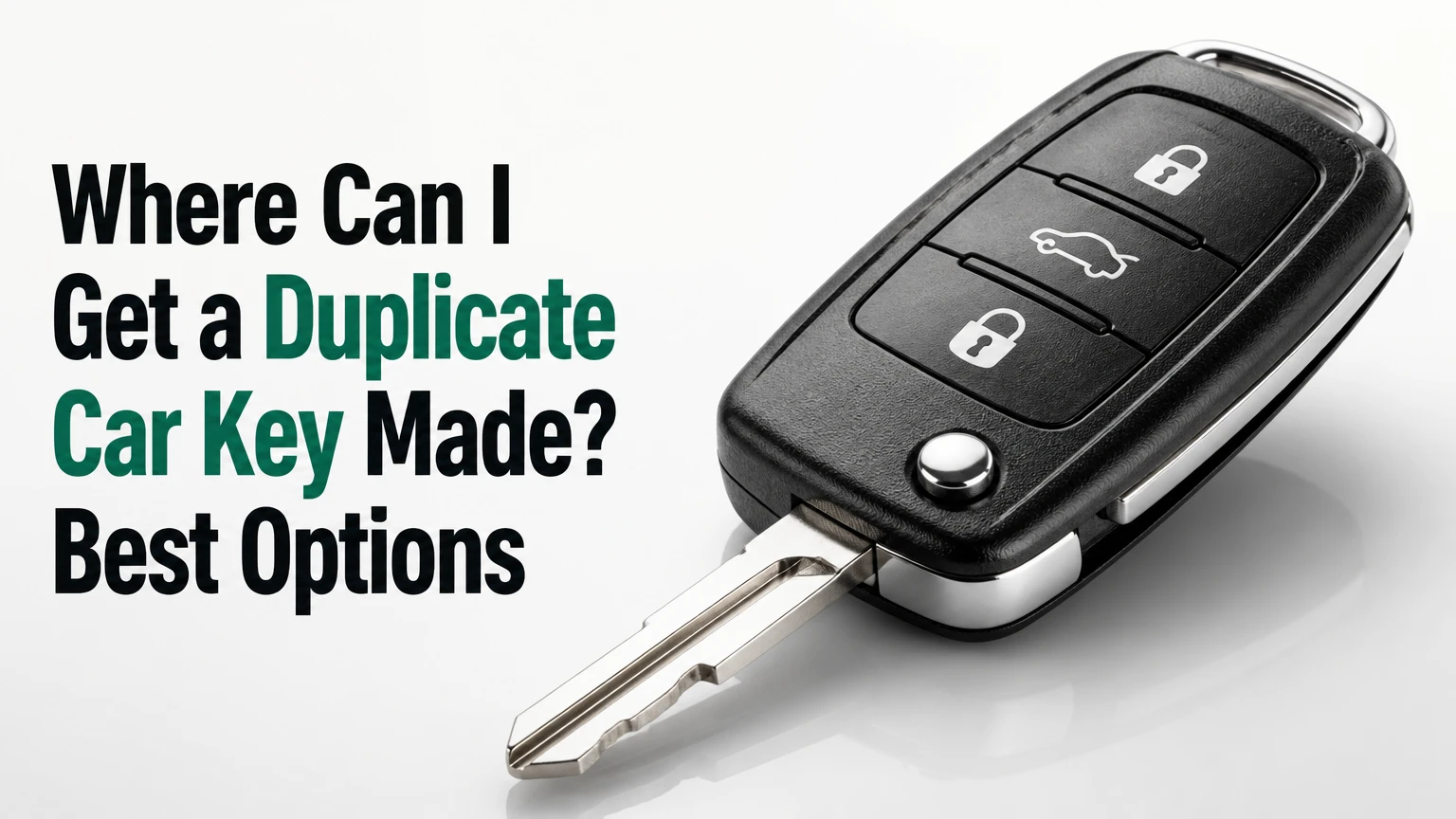 where can i get a duplicate car key made best options
