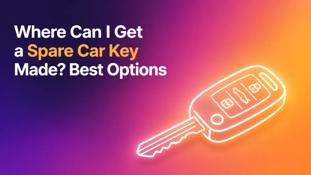where can i get a spare car key made best options