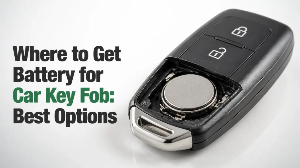 where to get battery for car key fob best options