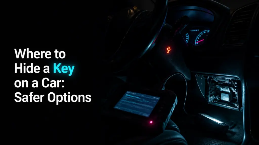 where to hide a key on a car safer options