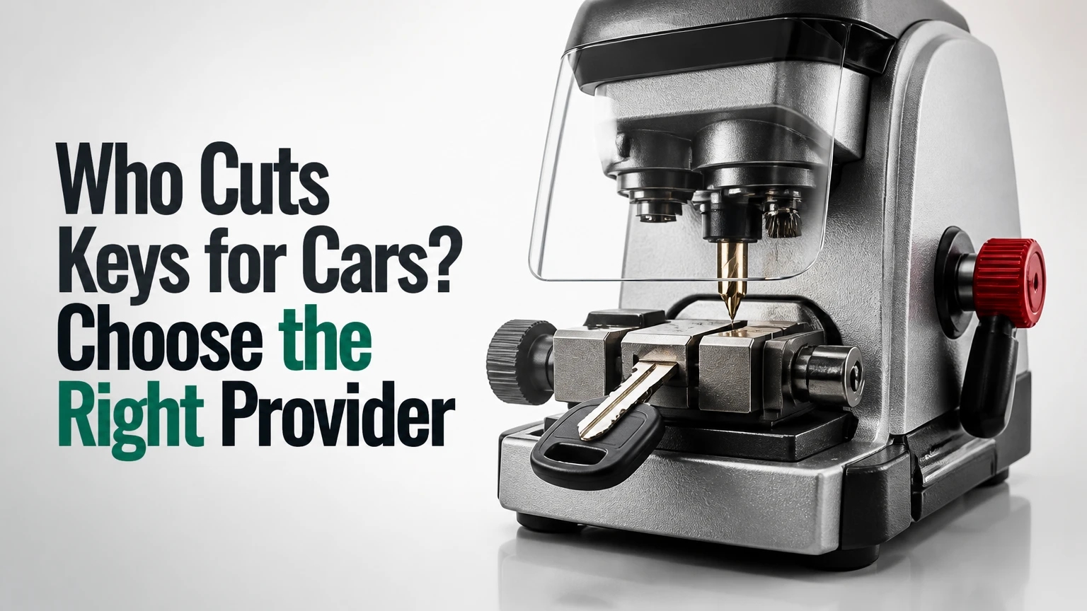 who cuts keys for cars choose the right provider