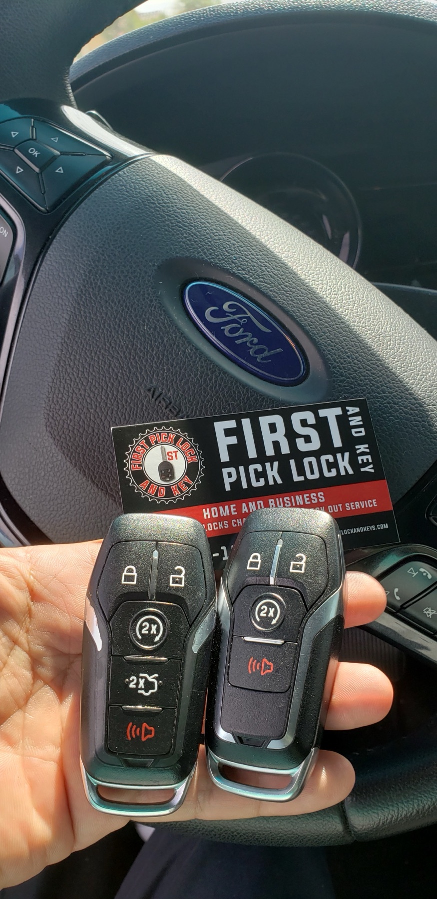 Ford replacement remote keys