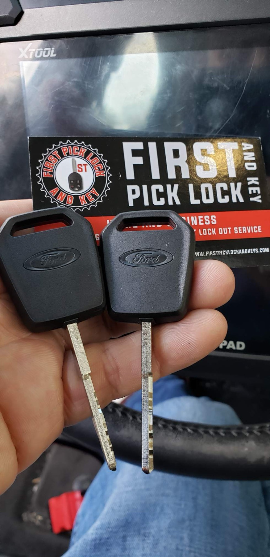 Ford transponder key pair